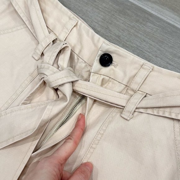 Marissa Webb Adler Canvas High-Rise Balloon Barrel Leg Ankle Pant in Chiffon - Picture 5 of 16